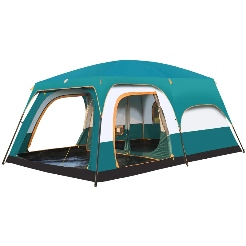 CXX outdoor camping tent two bedrooms and one living room wild camping tent
