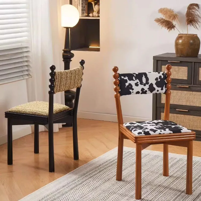 

Furniture Simple Dining Chairs French Design Luxury Nordic Chairs Modern Ergonomic Sillas Para Comedor Dining Room Furniture