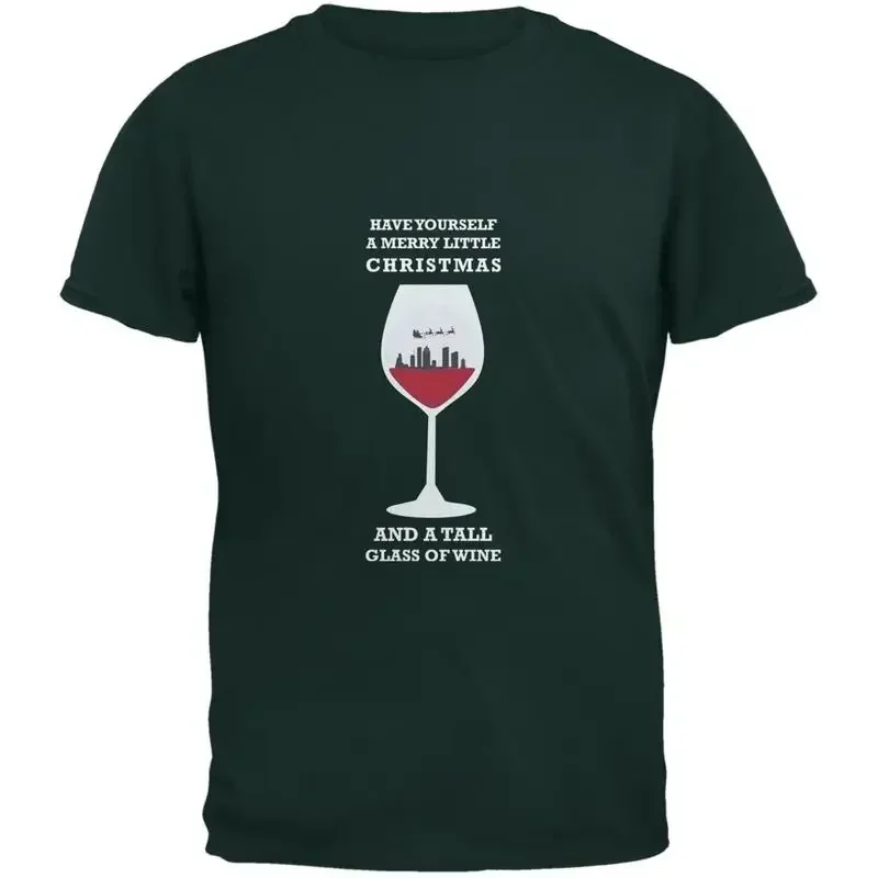 Christmas in a Glass Forest Adult T Shirt