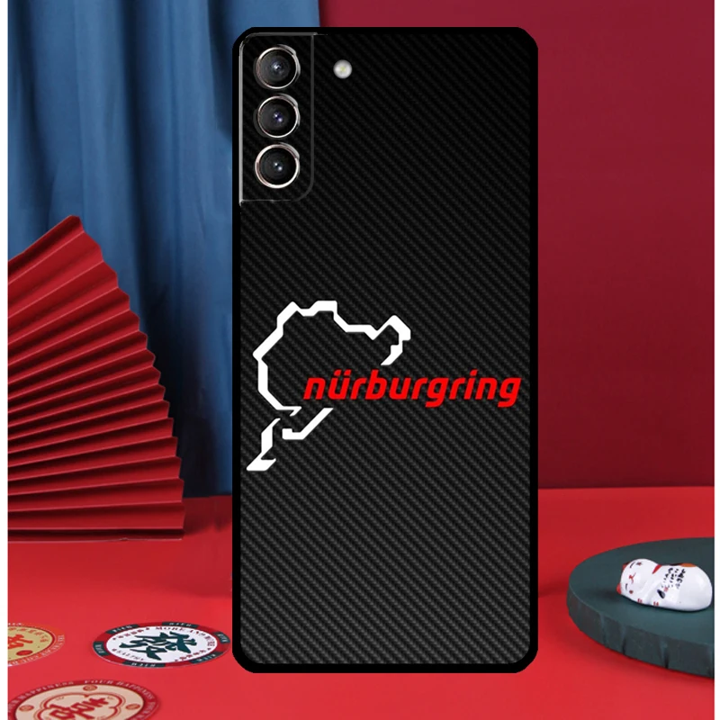 Motor Sport Nurburgring F1 Car Cover For Samsung Galaxy S20 FE S21 S22 S23 Ultra S8 S9 S10 Plus Note 10 20 Ultra Phone Case