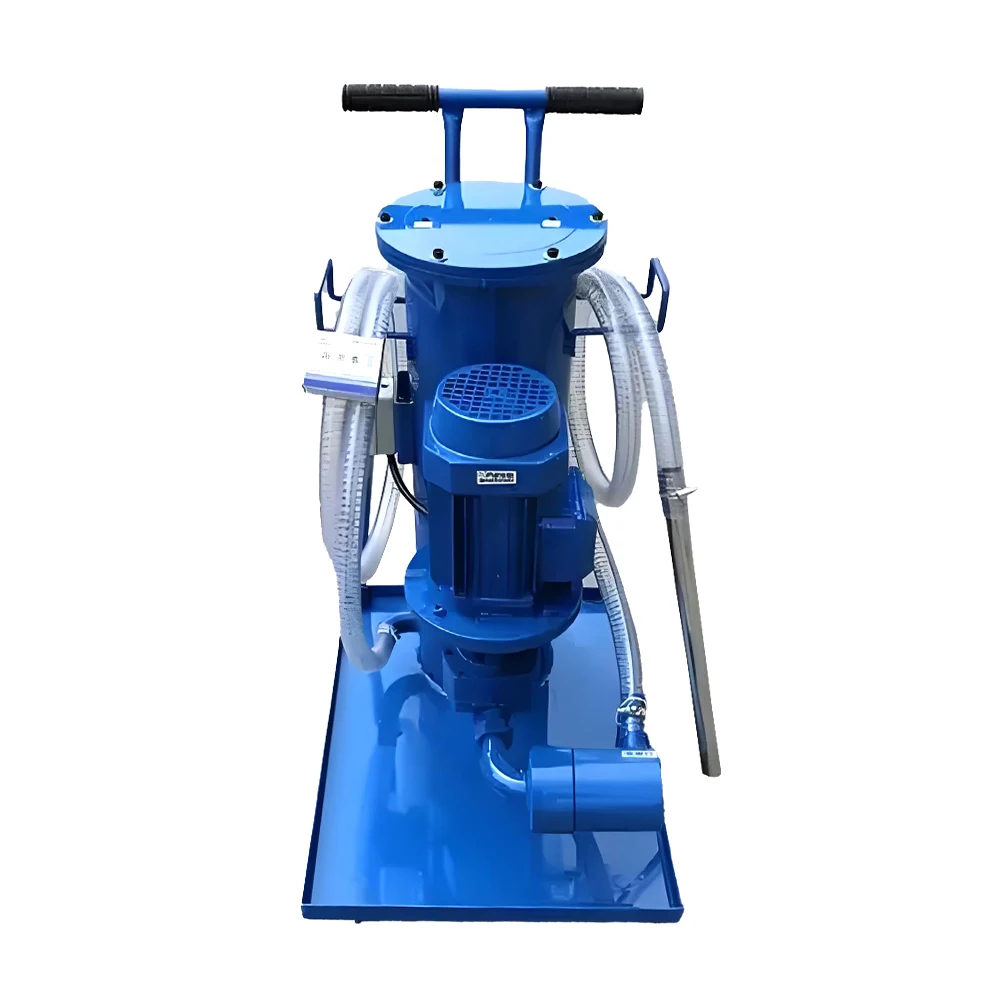 

Mobile portable high-efficiency oil filter truck hydraulic vacuum waste oil filter machine
