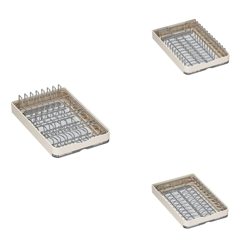 

Pull Out Kitchen Cabinet Organizer Slide Out Dish Rack With Drainboard Drawer Organizer For Kitchen Living Room