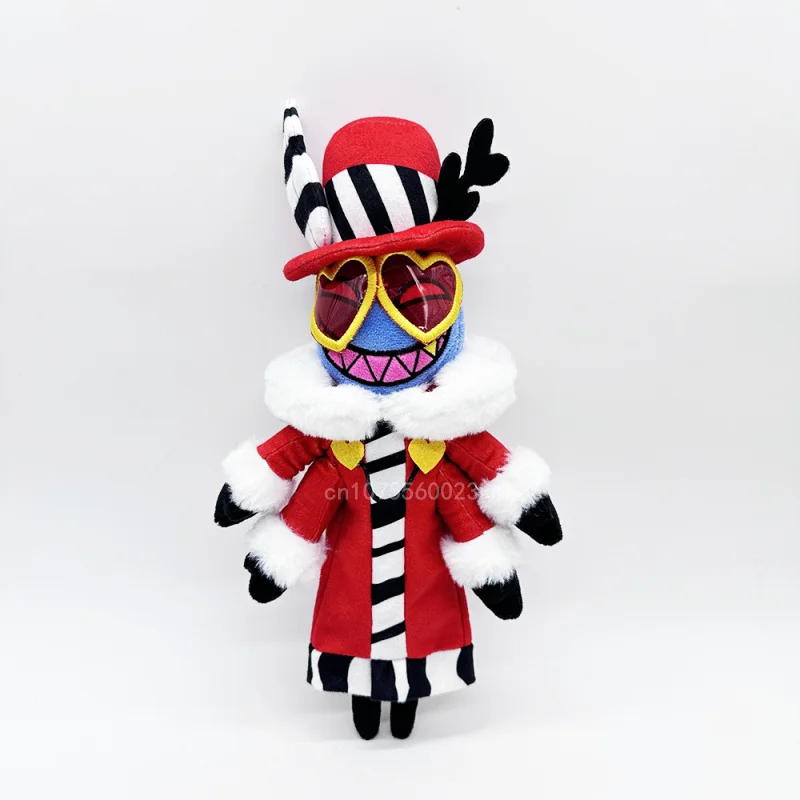 Hazbin Hotel Peripheral NEW Alastor Plush Dolls Cartoon Valentino Plush Toy Cute Soft Stuffed Pillow Home Decoration Kids Gifts