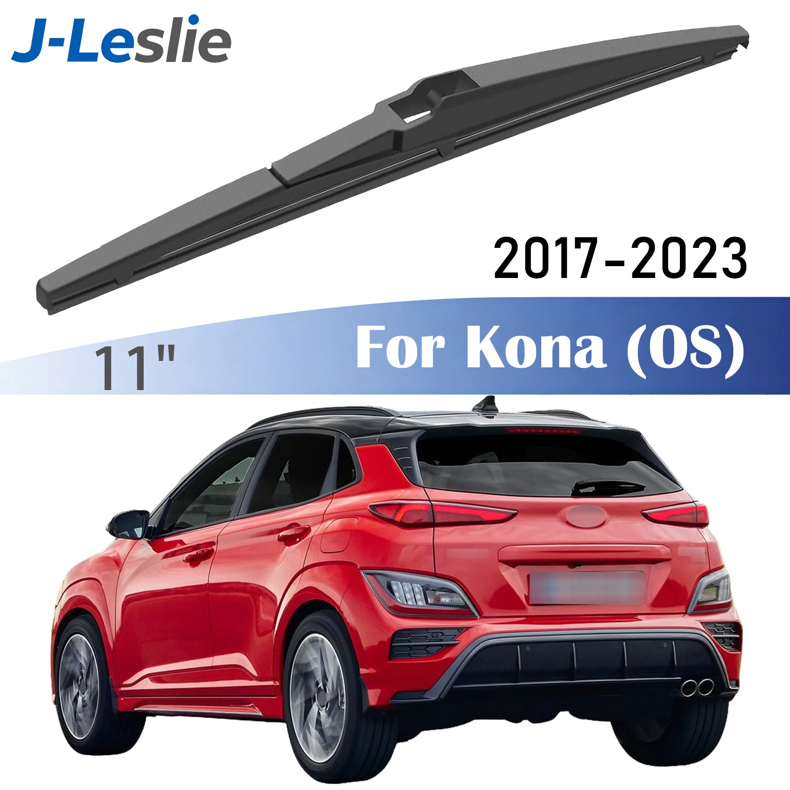 

11" Rear Wiper Blade For Hyundai Kona MK1 OS 2017-2023 Windshield Windscreen Wipers Washer Window Rain Brushes Accessories