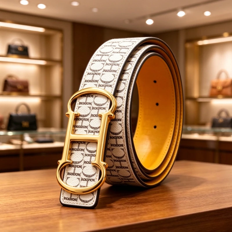 Women Belt Gift Box Packaging Waist Strap Adjustable Casual Lady Hot Sale Fashion Accessory​