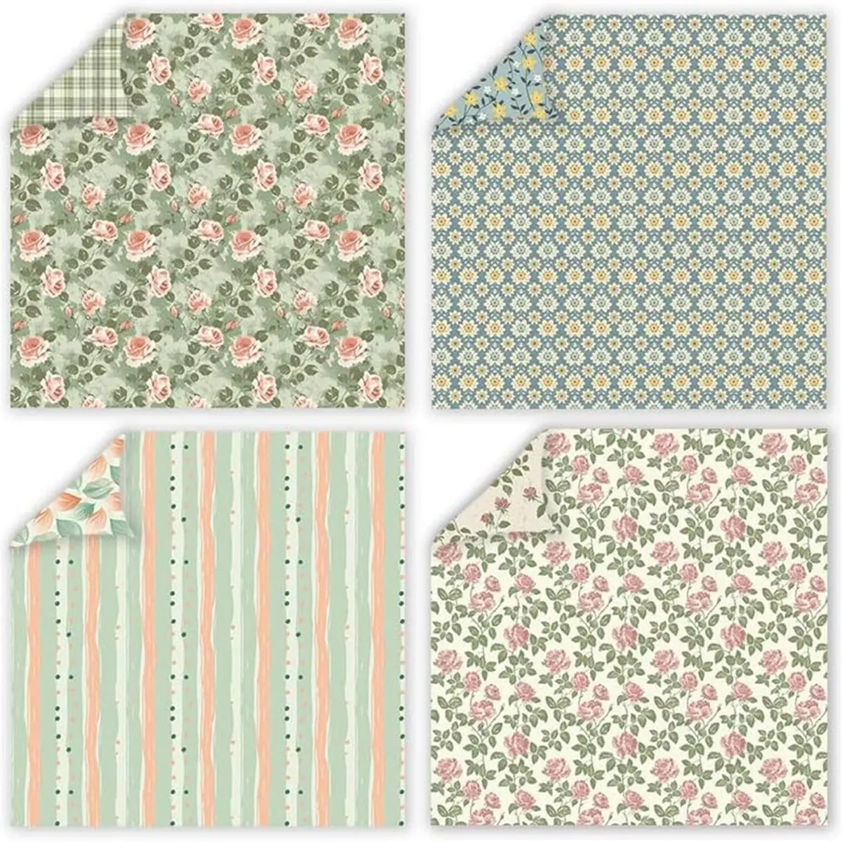 618 Mega Sale Early Spring Scrapbook Paper, 24 Sheets 12