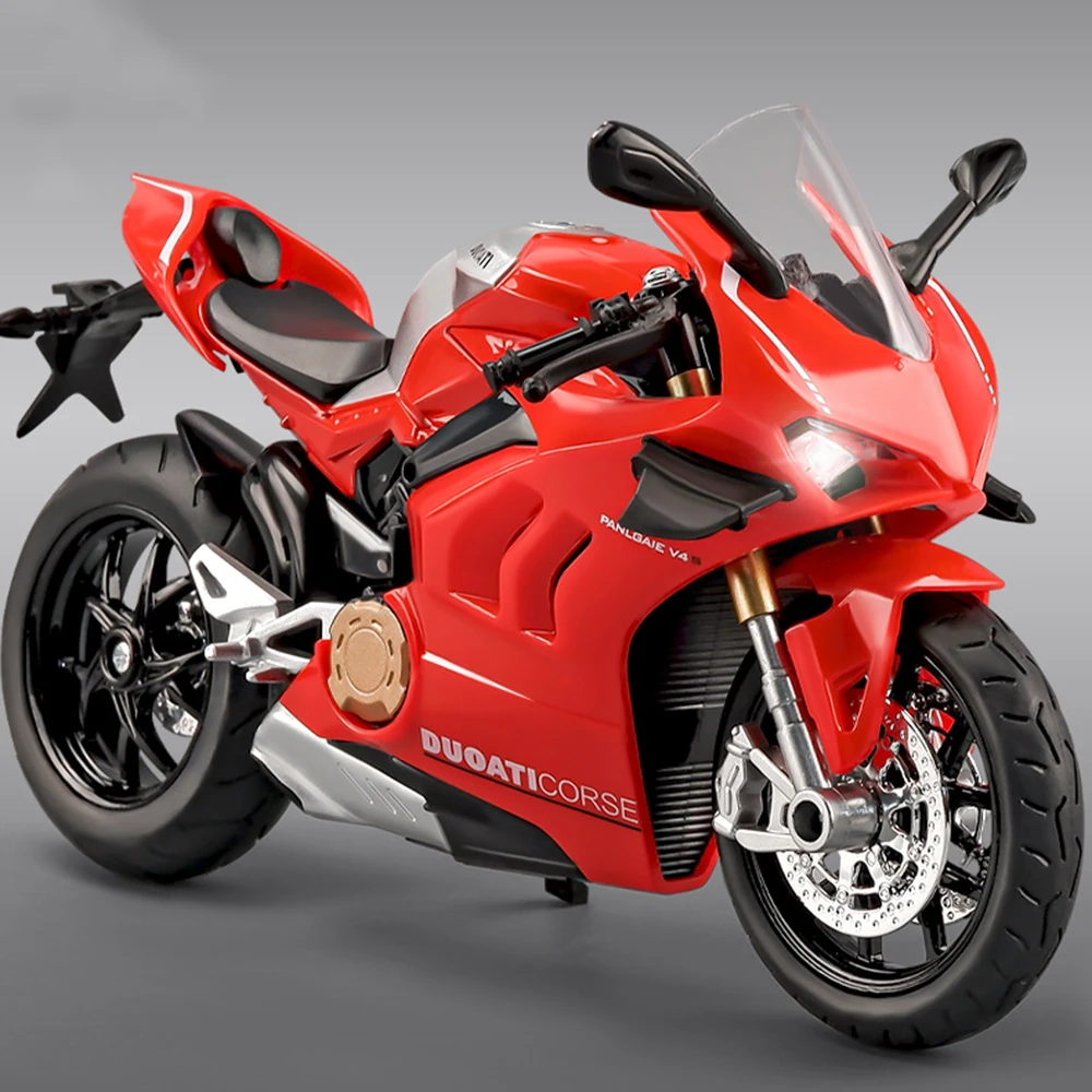 

1:12 V4S 1149, модель, миниатюрная игрушка, литой под давлением автомобиль, рулевое управление переднего колеса, амортизация со легкими резиновыми шинами, подарок другу для автомобиля