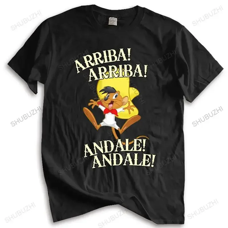 New Arrived Mens t shirt Speedy Gonzales - Arriba! Andale! Popular Tagless T-Shirt Mens T-shirt Euro size TOPS