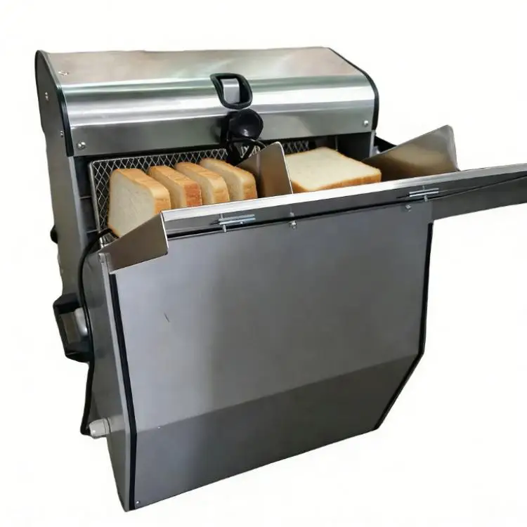 -For Commercial 31-Piece High-speed Stainless Steel 304 Motorized Automatic Bread Slicer 30 Pcs/Min Capacity for Restaurants^