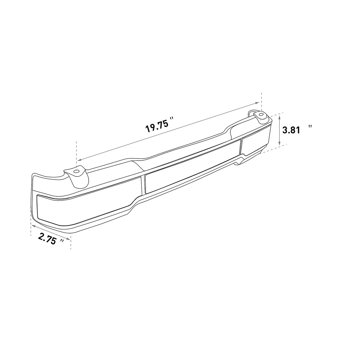 Luces LED de intermitentes de freno trasero para motocicleta, accesorios para Harley Touring Tour Pak Electra Glide Street Road Glide 1997-2008