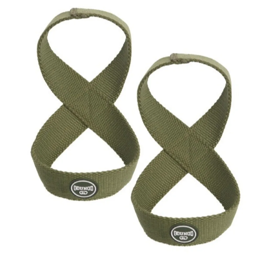 

Anti Slip Weight Lifting Wrist Straps Durable Strong 8-shaped Booster Belt Portable Pull Up Weightlifting Assist Belt Training