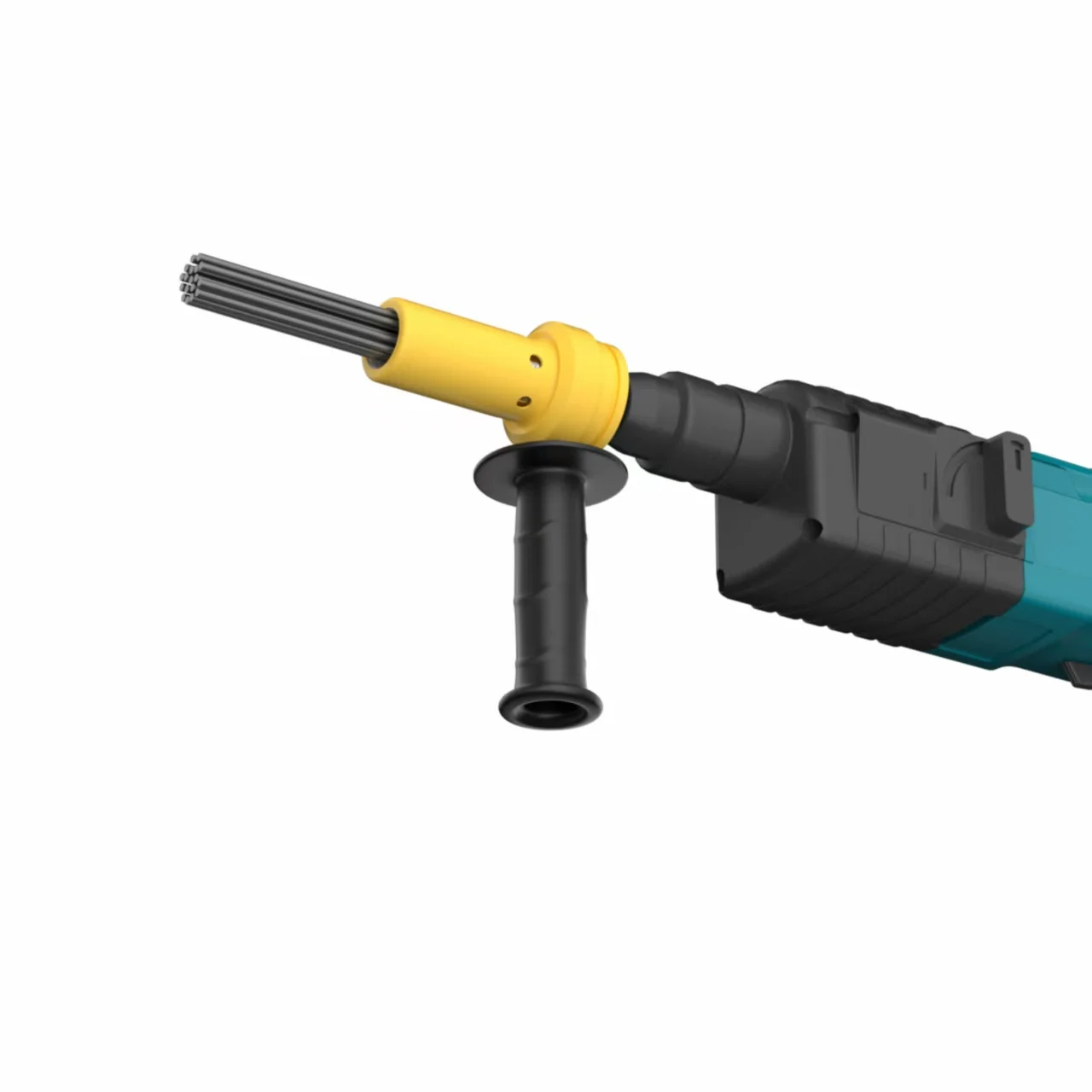 SDS Plus Deburring Tool, Needle Deslagger with Detachable Handle – Efficient Rust Removal and Edge Finishing Tool