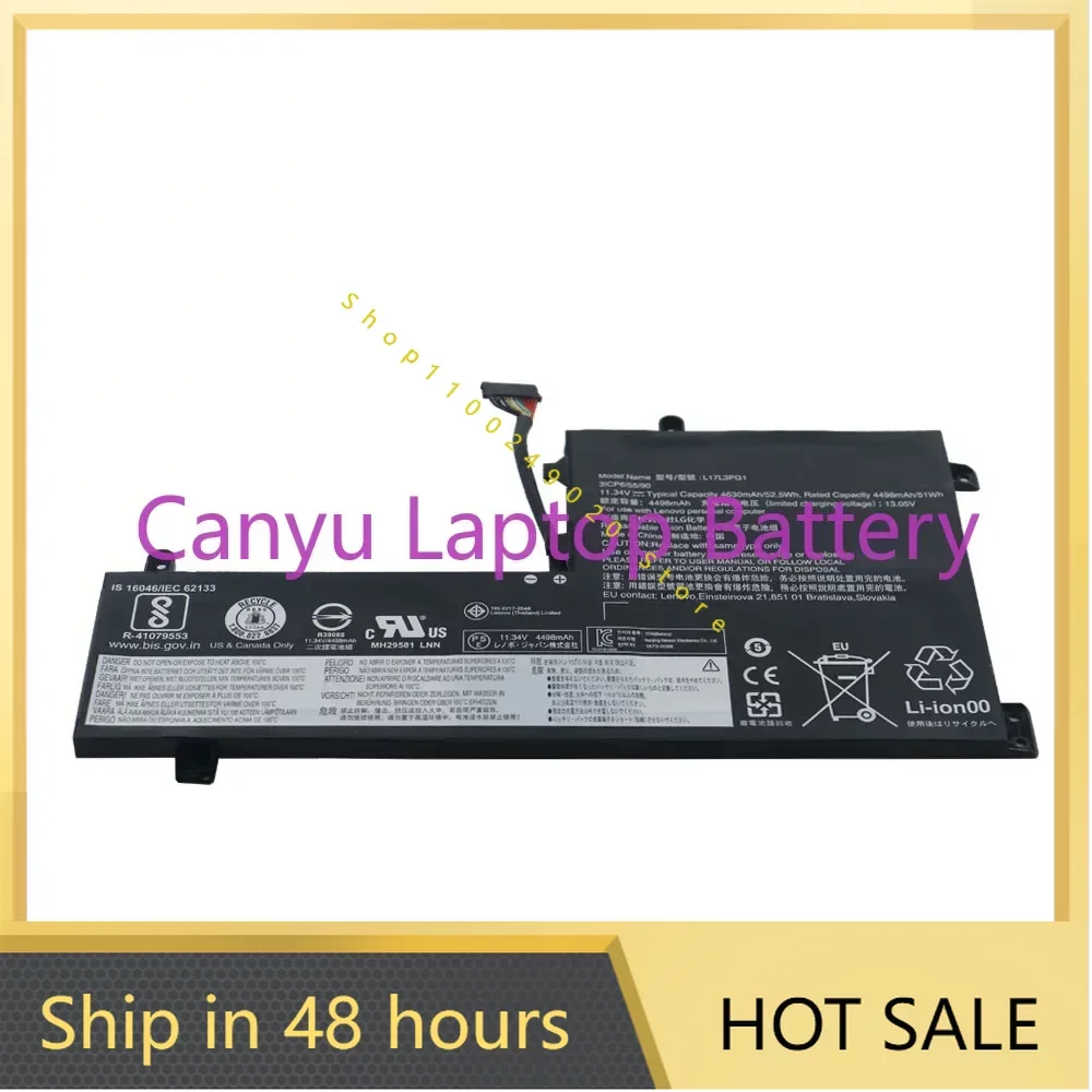 

2024 For Lenovo Legion Y530 Y530-15ICH Y540-15IRH Y7000 Y7000P L17C3PG1 L17L3PG1 L17M3PG1 L17M3PG3 L17C3PG2 Battery New 11.4V