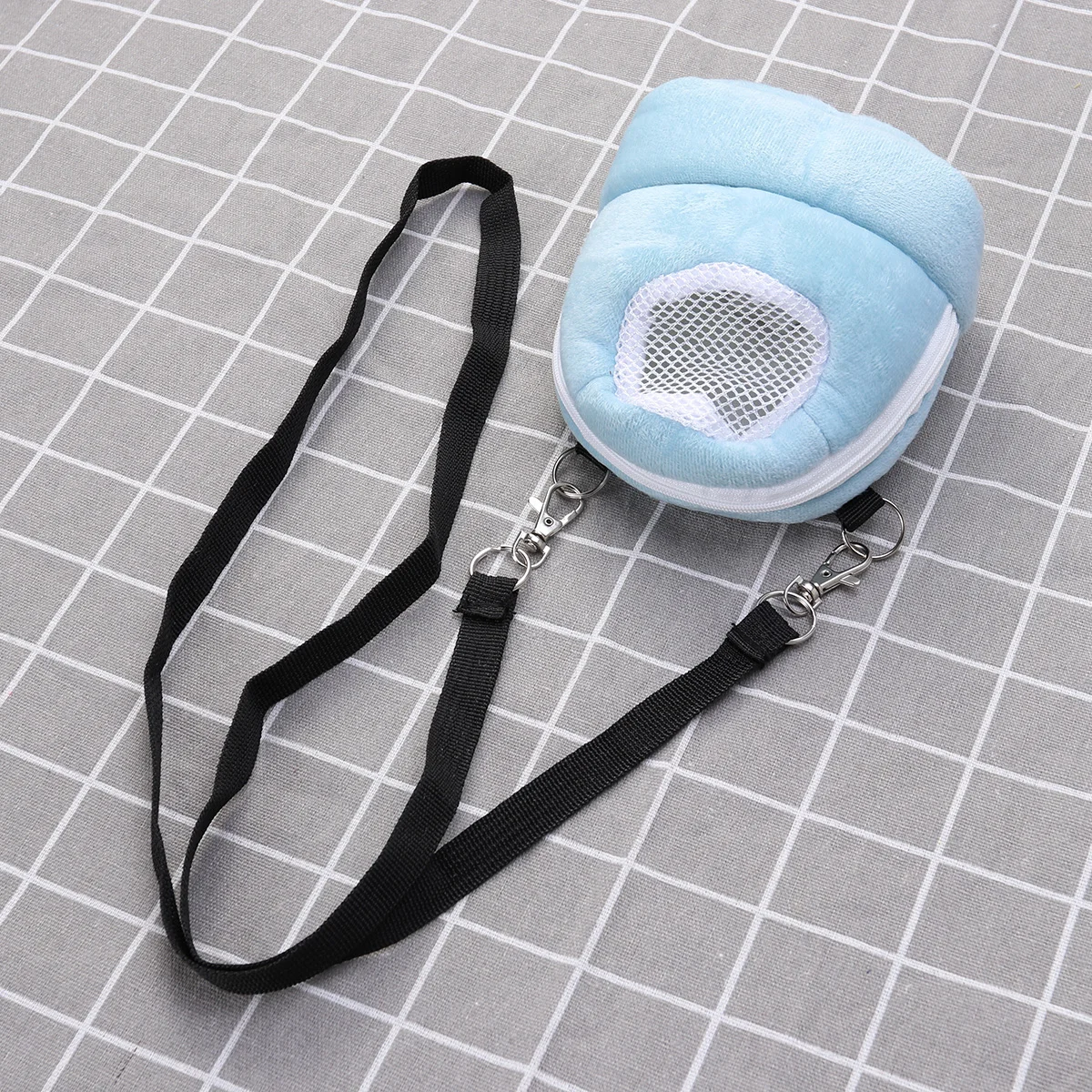 

Portable Small Animal Carrier Pet Carrying Travel Mini Hamster Mesh Warm Coral Safety Design Juvenile Guinea Pig