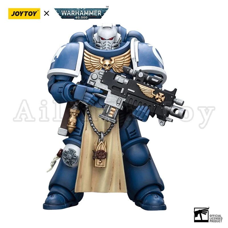 JOYTOY 1/18 Action Figure 40K Ultramarines Sternguard Veteran Anime Model Toy