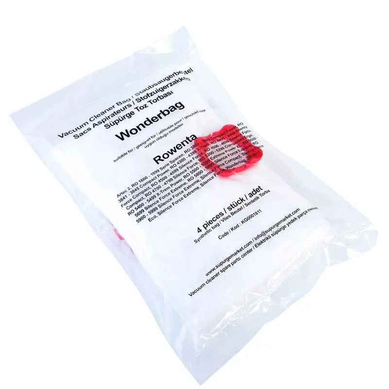 Sostituzione del sacchetto di polvere sintetico per Rowenta Wonderbag e Rowenta RO 3841 Compact Power5 pezzi sacchetto di polvere