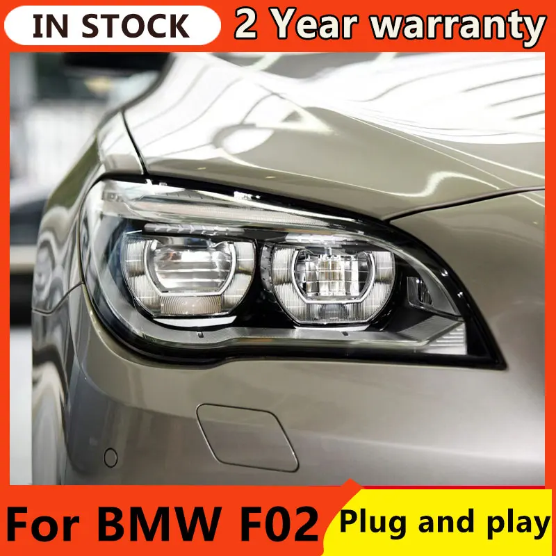 

Full LED Modified Car Front Headlamp for BMW 7 Series F01 F02 Headlights 2009 10 11 12-2015 730i 740i 750i 760i Auto Accessories