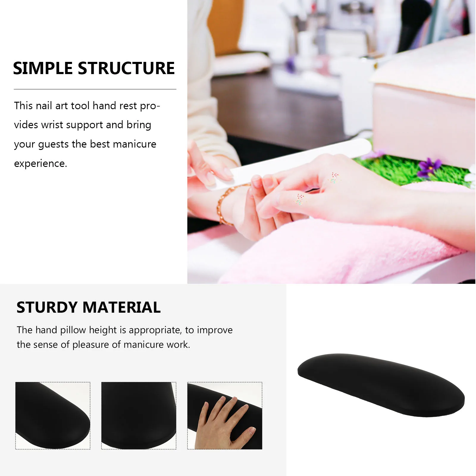 

Pillow Desk Pad Nail Art Hand Rest Cushion For Manicure Arm Support Salon Diy Gift Nail Art Hand Rest Xmas Valentine
