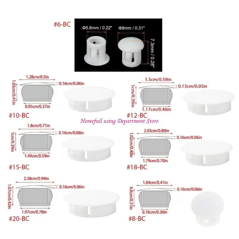 30 pcs tipe flush Panel Panel Tutup Sekrup Tutup