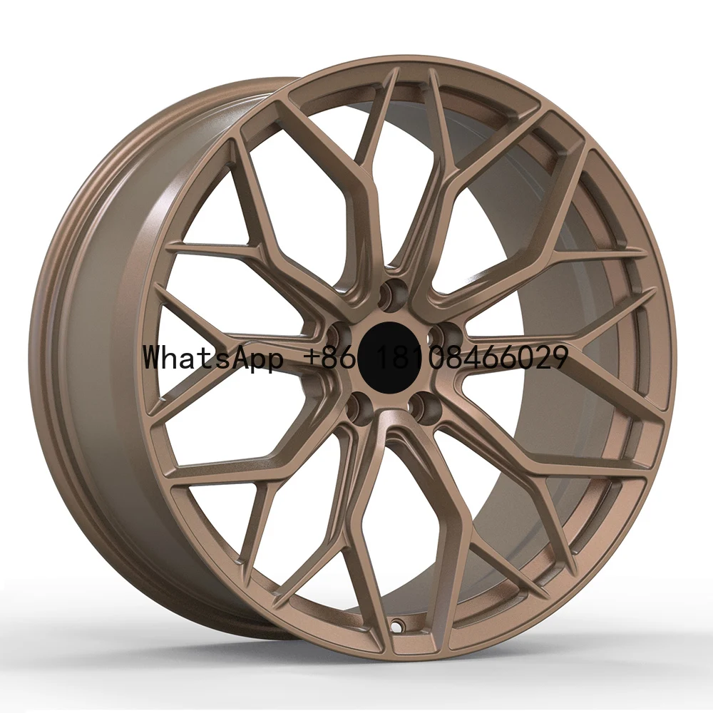 

Custom Forged Wheels 17 18 19 20 21 22 23 Inch Brown Custom Staggered Sports Car Rim Starring Wheel For Lamborghini Alloy Wheel