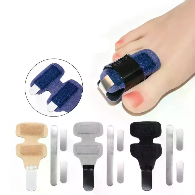 1Pcs Feet Care Toe Splint Straightener Claw Stabilizer Support Bent Toe Corrector Alignment Protector Relief
