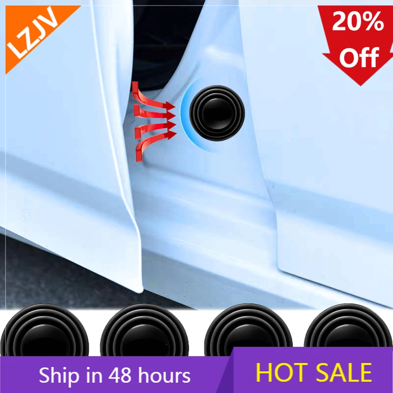Car Trunk Sound Insulation Pad Door Shock Absorbing Gasket For Haval F7 Bmw F22 Ford Focus Mk3 Accessories Volvo V40 A6 C7