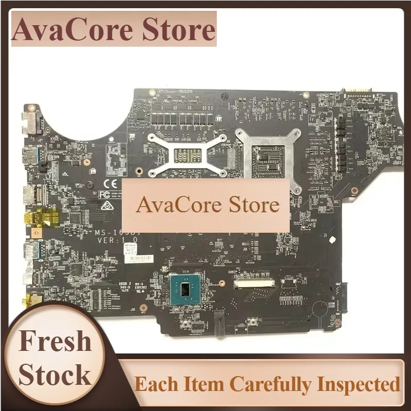 AvaCoreGTX1060 3GB I7-7700U-16JB1 GE62VR GE72VR Notebook PC Motherboard Ver%