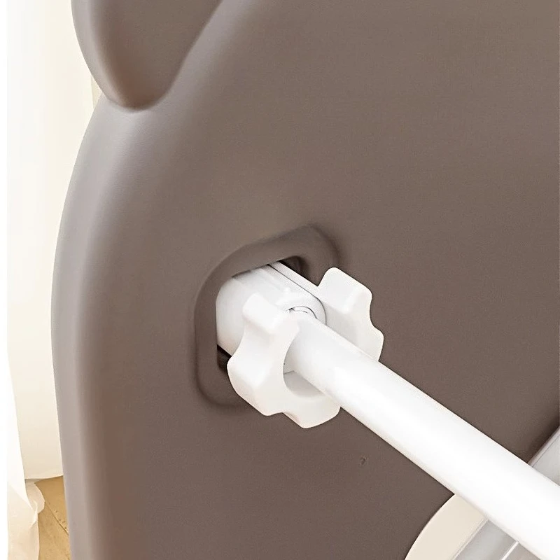 خزانة ألعاب أطفال سميكة من البلاستيك متعددة الدبوس منظم للحضانة/غرفة اللعب رف ألعاب الأطفال نظام تخزين آمن للأطفال #3