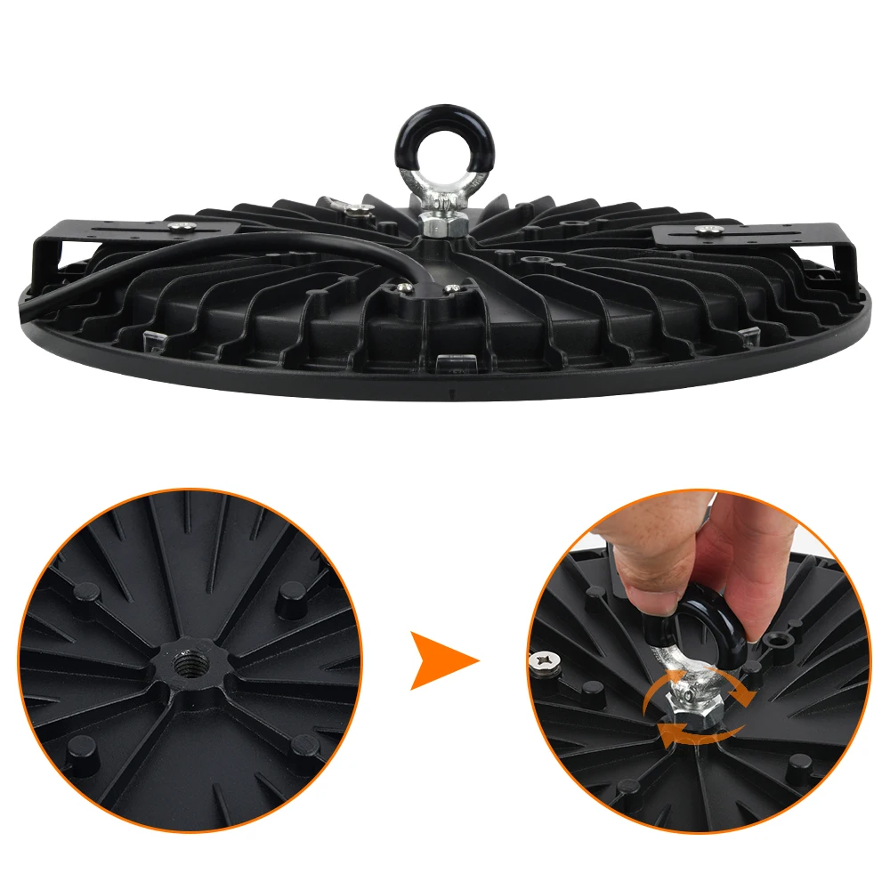 إضاءة صناعية ليد فائقة السطوع ، أضواء كاشفة مستديرة ، مصابيح غامرة للمستودعات ، تجميل ، منازل ، خارجية ، من من من من من الخارج ، من من من من W ، من W ، من W #4