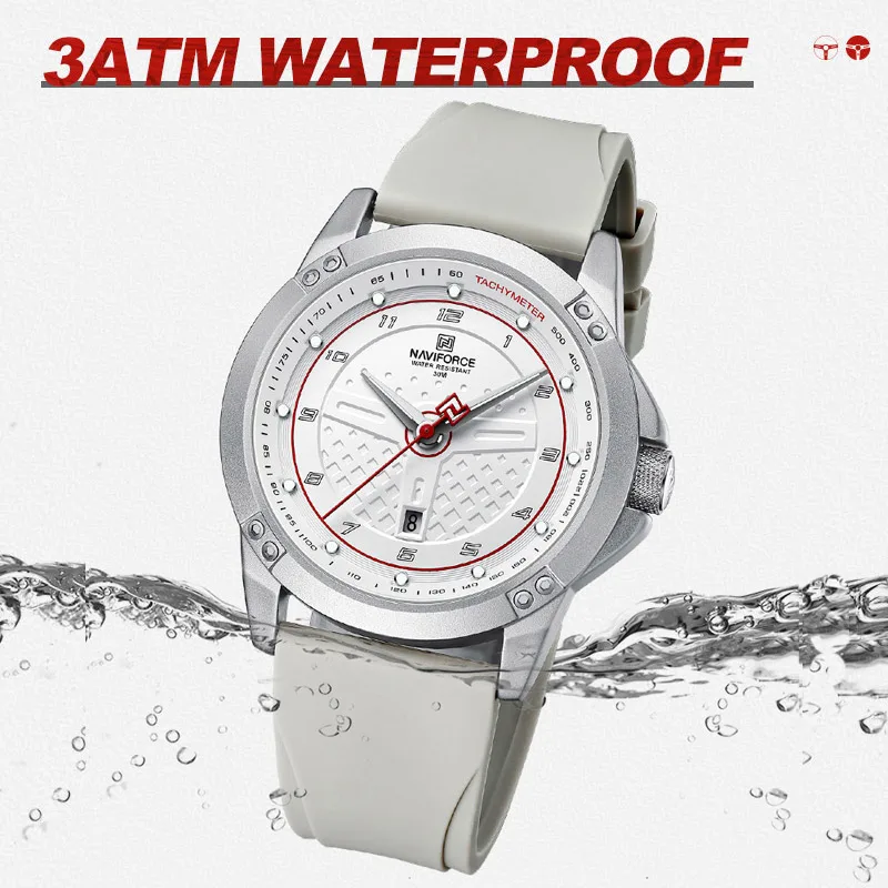 NAVIFORCE Watch For Men Military Sport Luminous Quartz Male Wristwatches Auto Date Waterproof Clock Relogio Masculino 2023 New