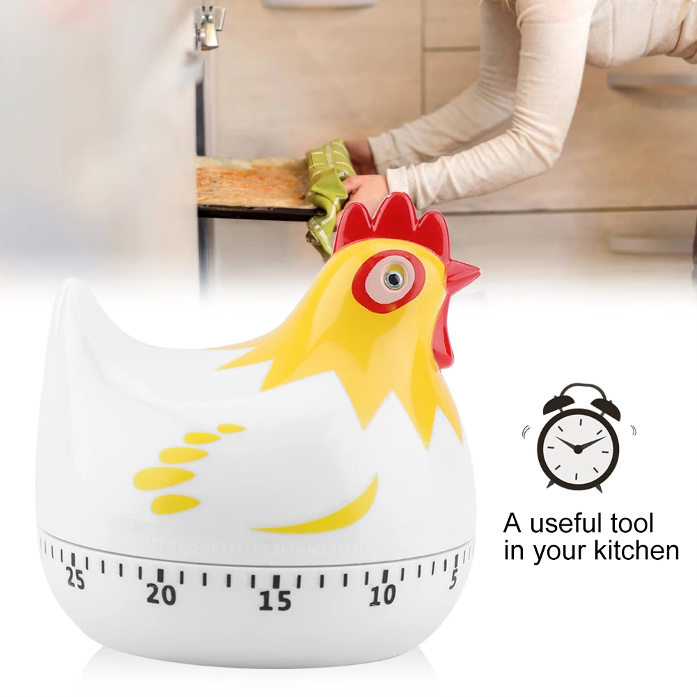 Baking Timer Chicken Pattern Countdown Kitchen Timer Reminder for Cooking Baking Countdown Timer Cooking Timer Kitchen Timer