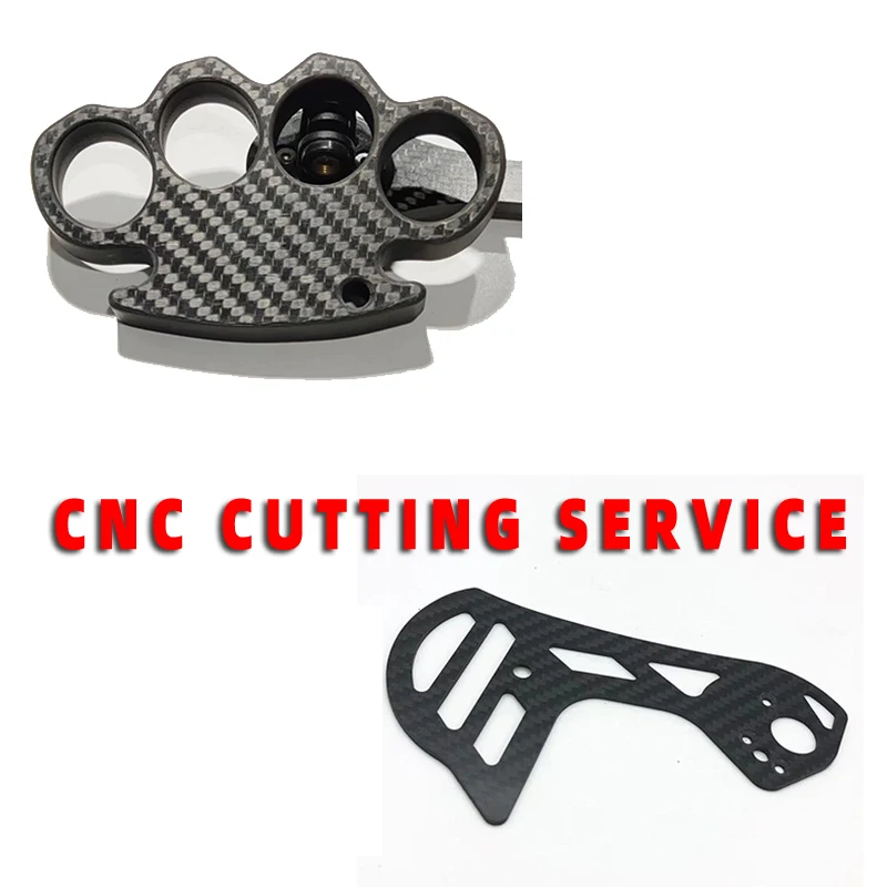 Carbon Fiber Plate & Fiber Sheet CNC Cutting Service Processing with Supplied Drawings