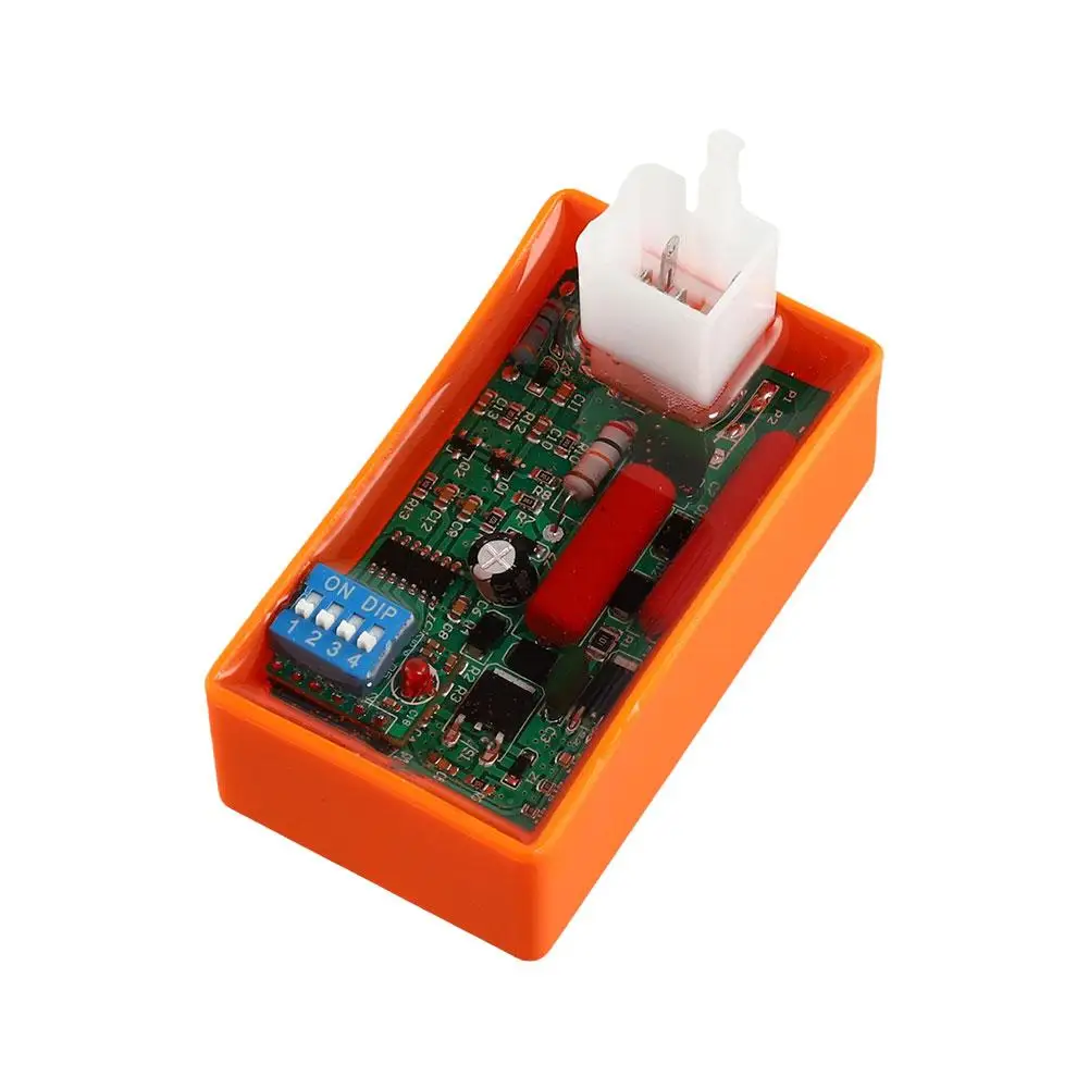 4/5/6 Pin AC CDI Box with DIP Switch Motorcycle Lgnition Speed limit4000-12000 For WAVE100 Racing YX140 Competitive Racing Tool image 3