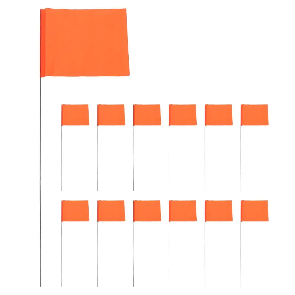 30 шт. маркерные флаги сигнал небольшой флагшток снаружи газон баннер гоночный знак флаги двор водные маркеры орнамент садовый ирригационный флаг
