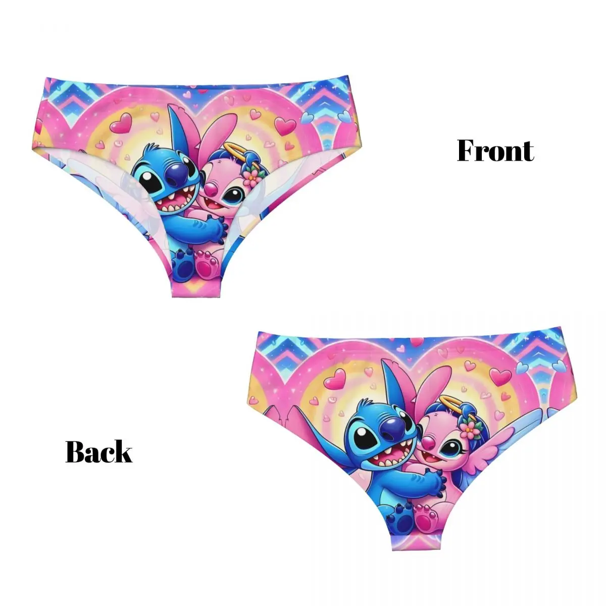 المرأة المخصصة غرزة الرسوم المتحركة أنيمي سراويل الراحة ملخصات الملابس الداخلية