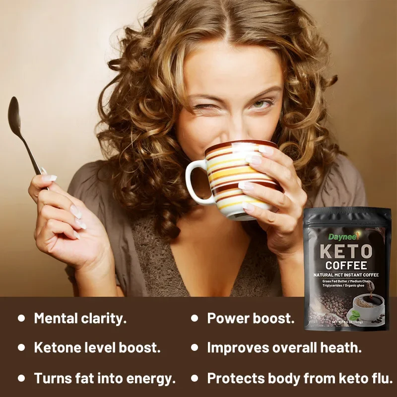 Ketogenic Coffee Helps Improve Concentration Reduce Fatigue Low in Calories and Suppresses Appetite Helps With Weight Management