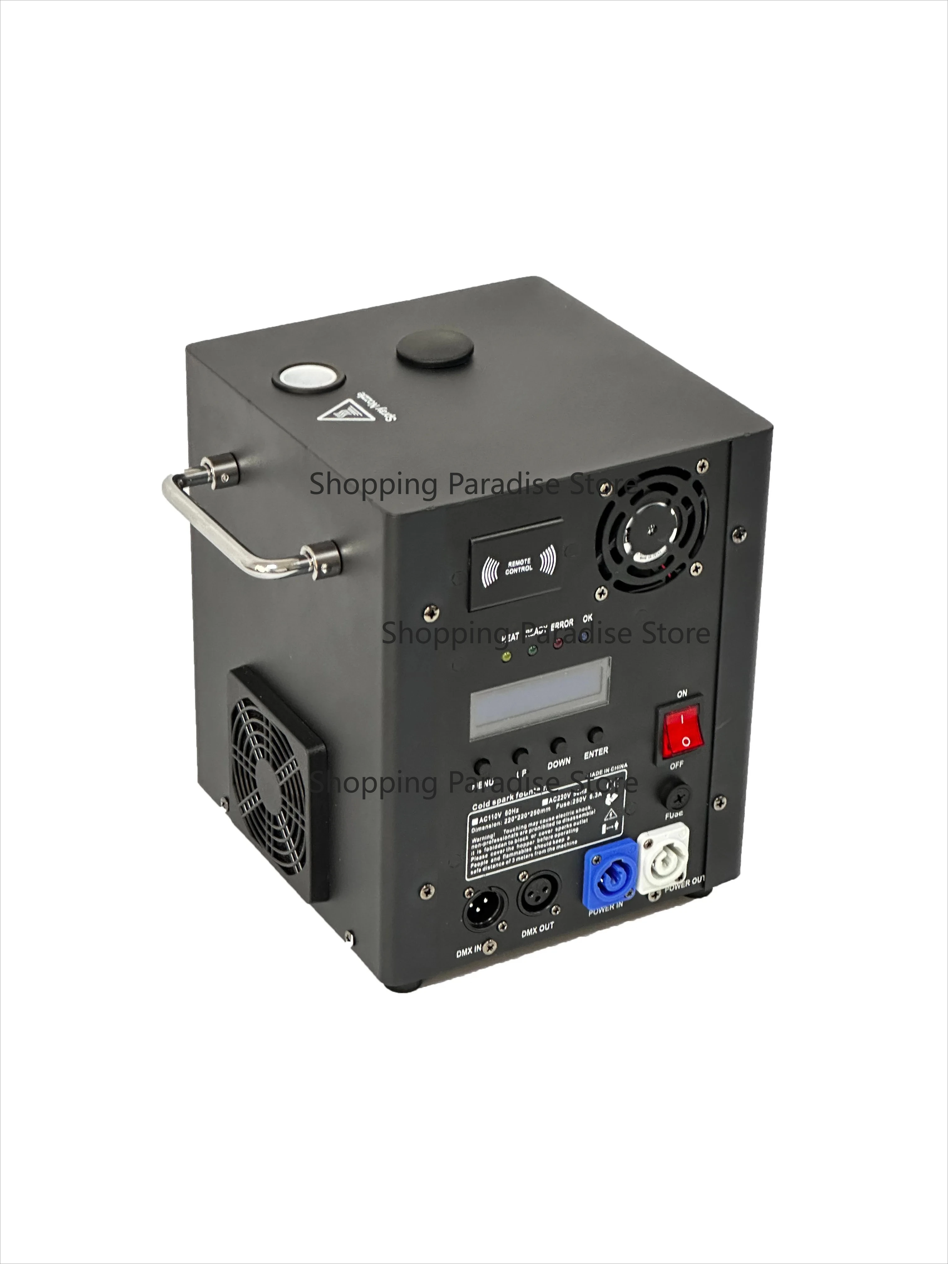 Wireless 750W Fountain Sparkler Machine 2025 New Style Remote DMX512 Cold Spark for Wedding Party 2023 Hot Sale