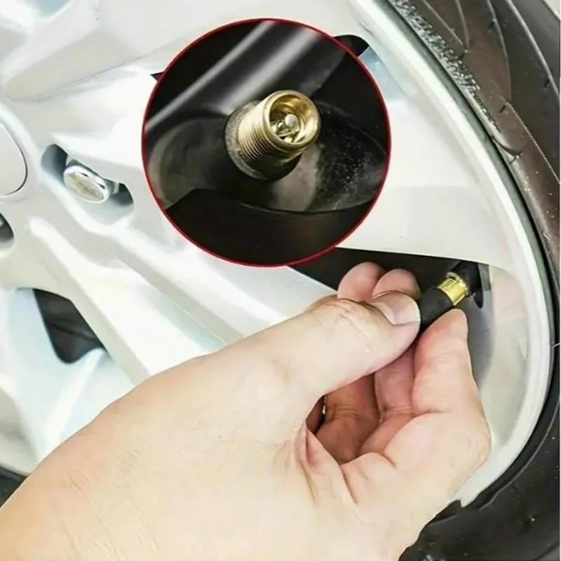 8 pcs Snap-in Installation Snap-in Tire Valves, great for Bike Tires, Airtight Seal, Trailer Tires, Multipurpose