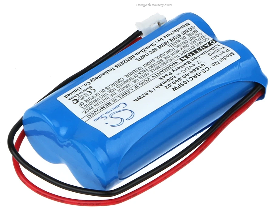 Replacement 7.4V 800mAh Gardening Tools Battery 01866-00.600.02 for Gardena C1060 plus Solar