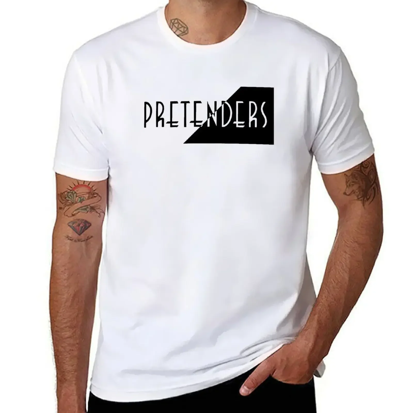 Pretenders Band T-Shirt graphic t shirt vintage anime figures mens shirts graphic tee