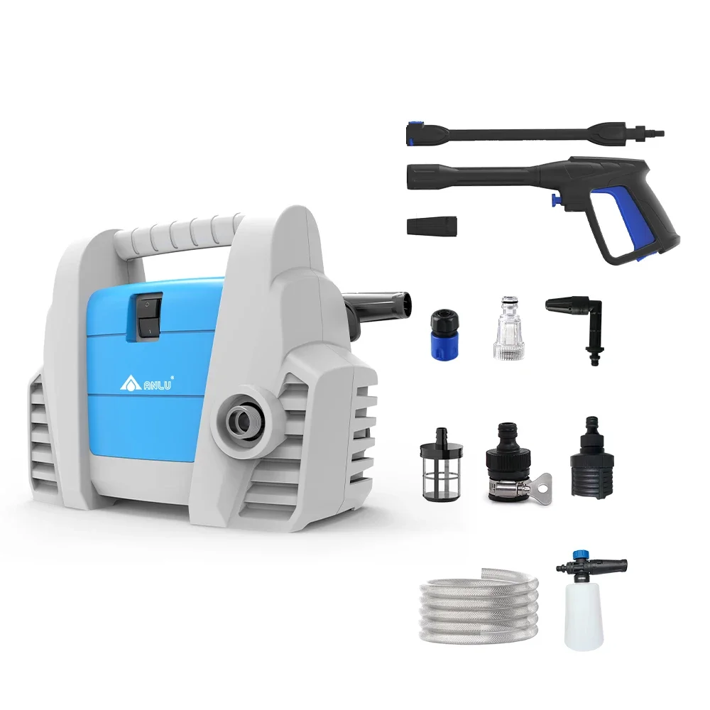 

New Electric High-Pressure Washer Cleaner Pump Motor Cold Water Cleaning Home Farm Car Wash Shop Hotels Advertising Company Use
