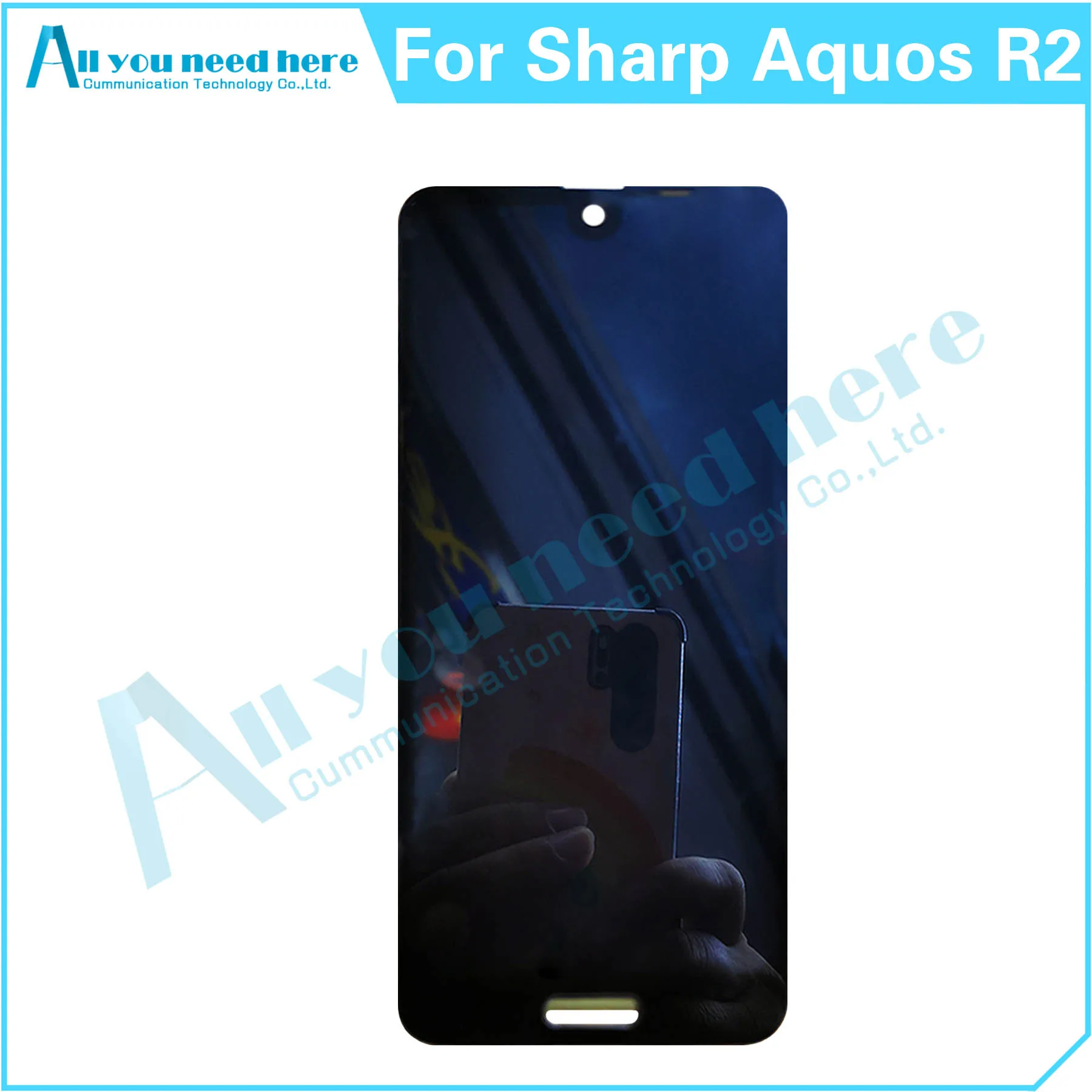 100% Test For Sharp Aquos R2 706SH SHV42 LCD Display Touch Screen Digitizer Assembly Repair Parts Replacement