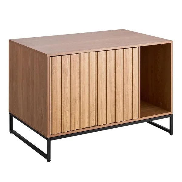 

Корпус для кошачьего туалета, скрытый шкаф 31,5 дюйма с подряпинами и хранилищем, водонепроницаемый торцевой столик для туалета, подходит для большинства туалетов