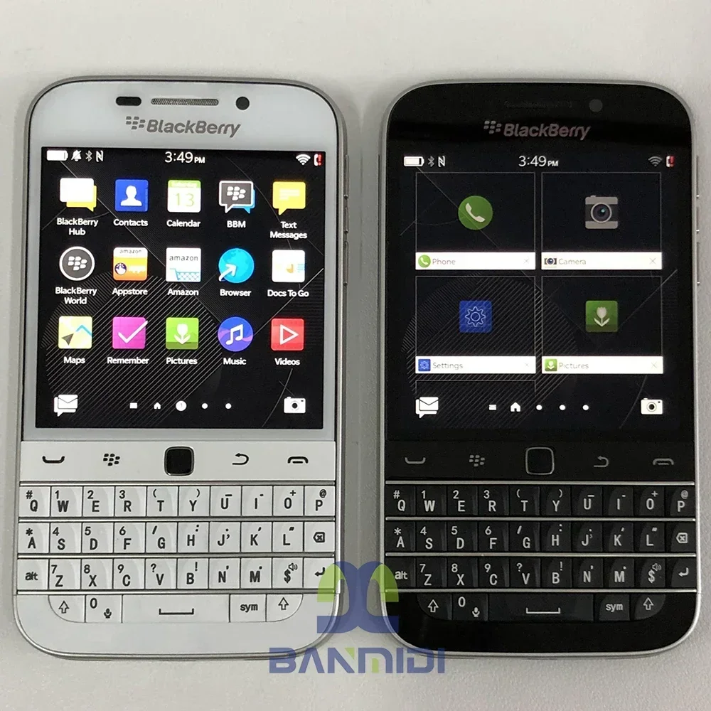Telefono cellulare originale BlackBerry Classic Q20 4G 3.5 "2 GB RAM 16G ROM 8MP + 2MP Fotocamera WiFi Cellulare BlackBerryOS sbloccato