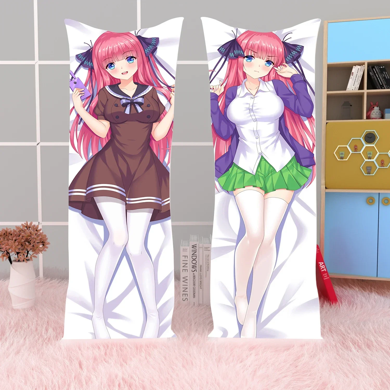 

Anime The Quintessential Quintuplets Dakimakura Pillowcase Cushion Cover Hugging Body Pillow Case Game Otaku Pillow Cover