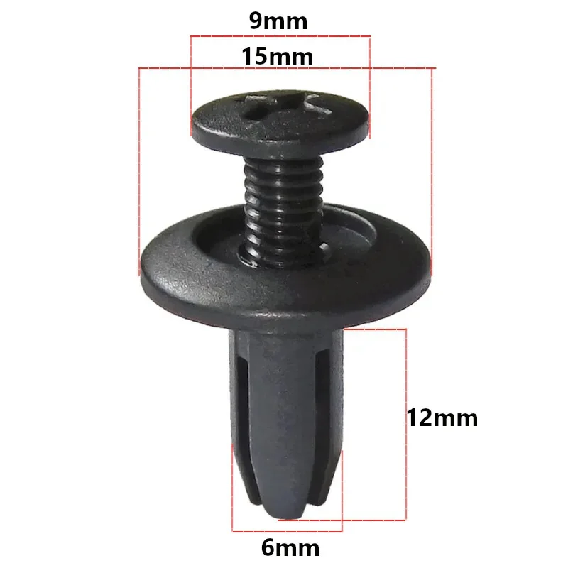 Universal GM Car Plastic Retainer Clips Auto Fastener Rivet For Door Trim Panel Fender Trunk Interior Expansion Fixing Clips