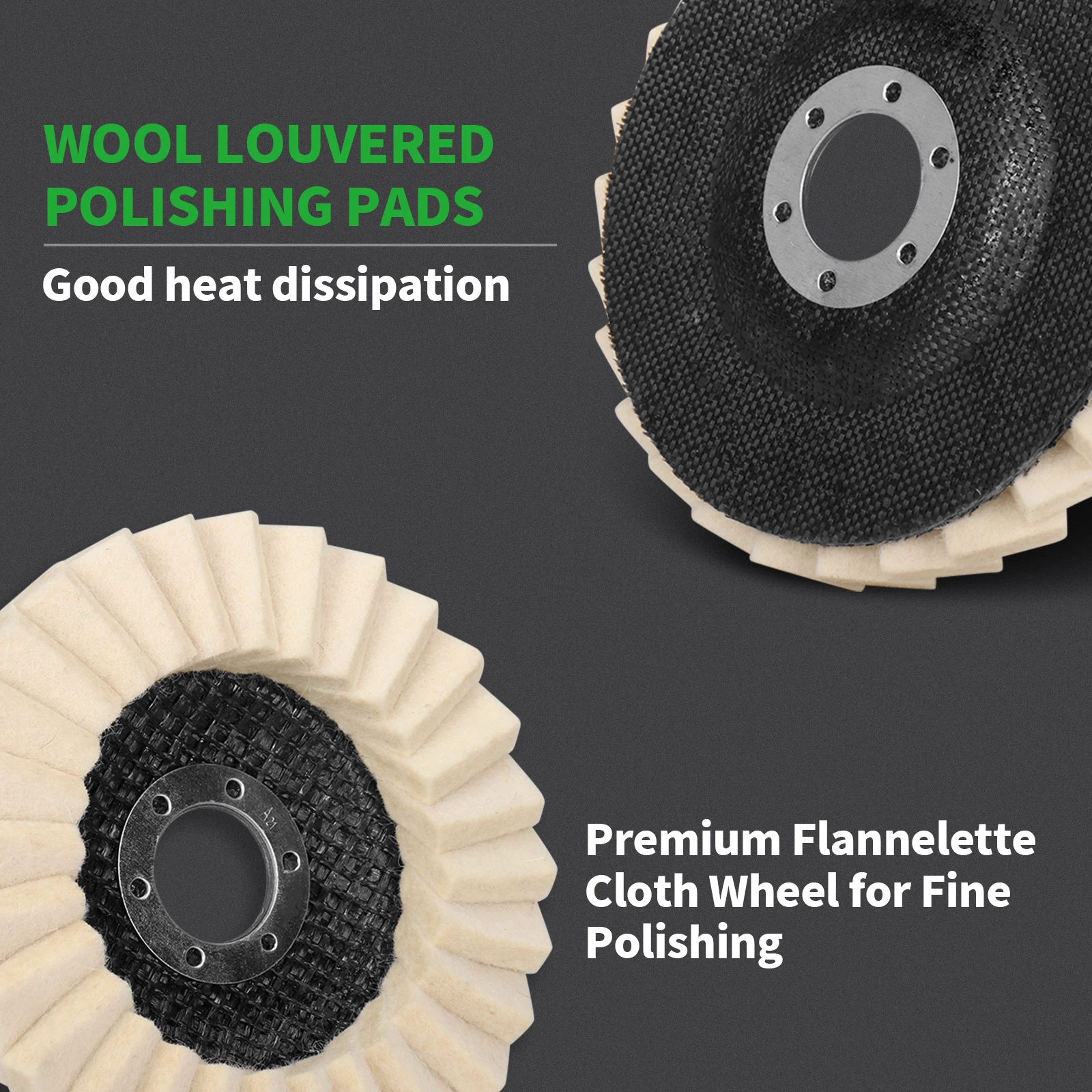 115mm Polishing Wheels Grinding Flap Discs Felt Wool Buffing Pad Angle Grinder Wheel Felt Polishing Pad Disc