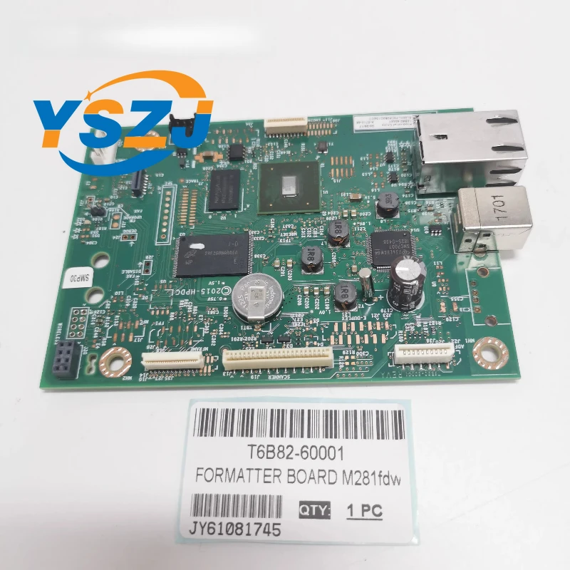 T6B82-60001 الأصلي المنسق مجلس المنطق اللوحة الرئيسية ل HP M280 M281 M280NW M281CDW M281FDN M281FDW المنطق اللوحة الأم