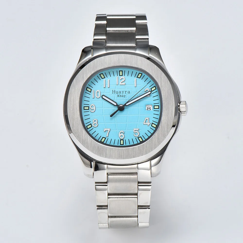 2023 nuovo cielo blu top orologio meccanico automatico di lusso da uomo impermeabile sportivo data tavolo fibbia a farfalla automatico ST16