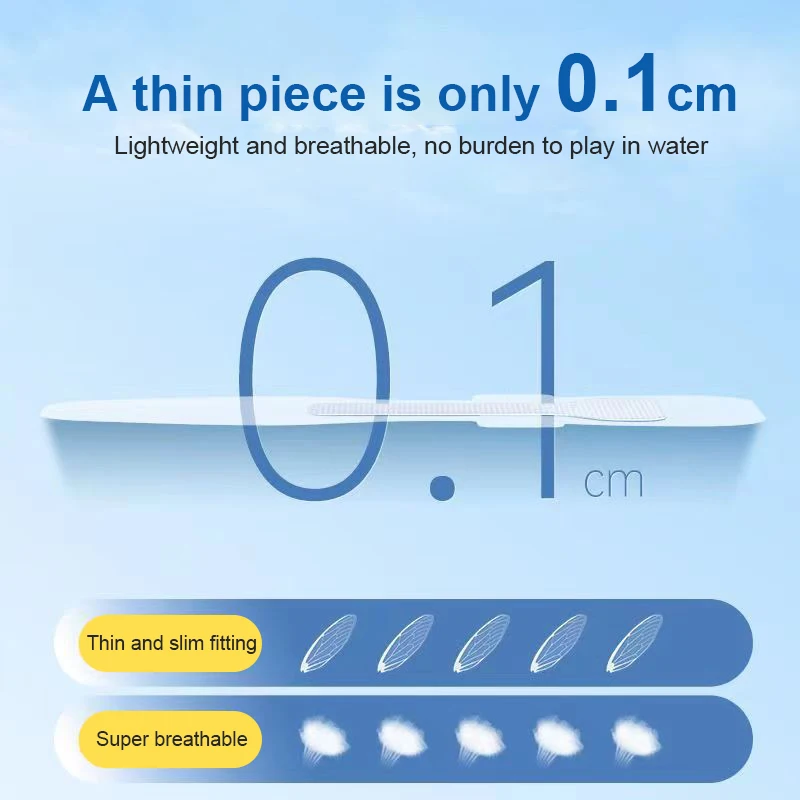 Women Waterproof Private Patches Prevent Dirts Skin Friendly Private Stickers For Swimming Women Swimming Private Stickers